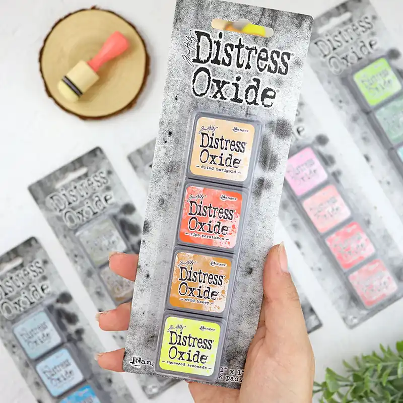 Original Kit mini tintas Cálidos Distress Oxide de Ranger