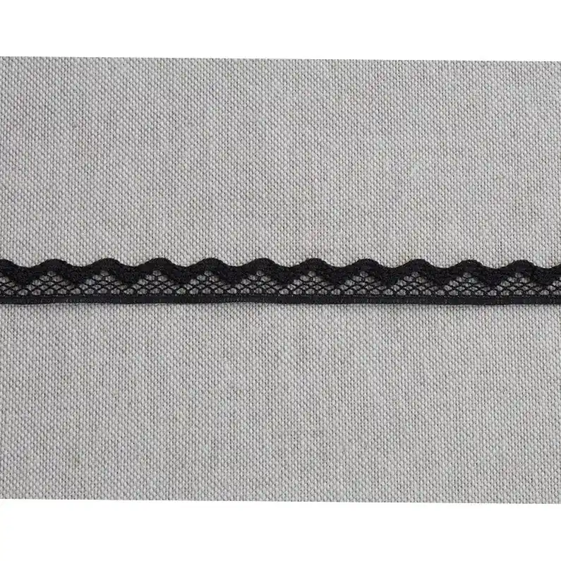 Entrega Rápida Encaje Nylon Negra 10mm