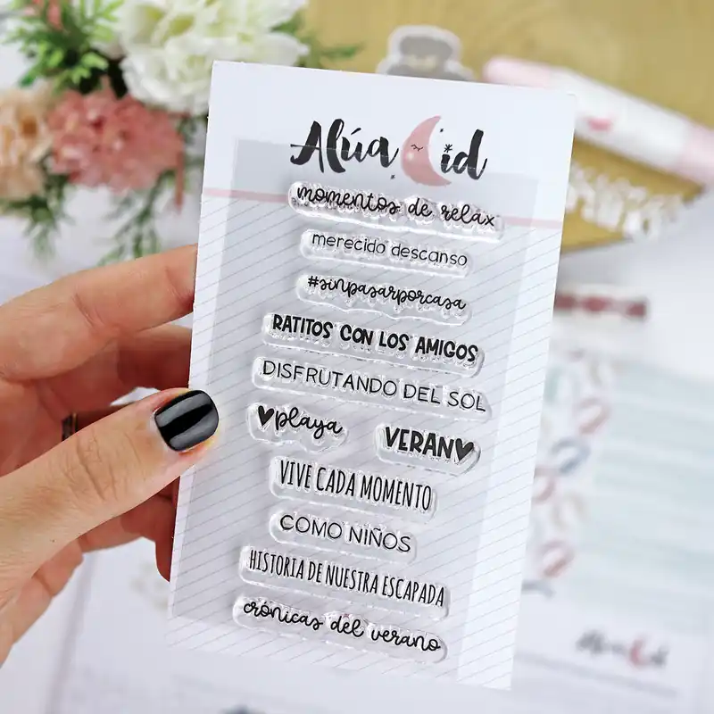 Set de sellos Hola Verano Garantía Incluida