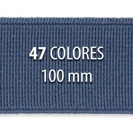 Elástico liso 100 mm - Rollo 25 metros Última Oportunidad