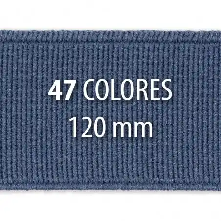 Profesional Elástico liso 120 mm - Rollo 25 metros