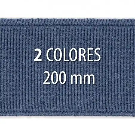 Favorito De Clientes Elástico liso 200 mm - Rollo 25 metros