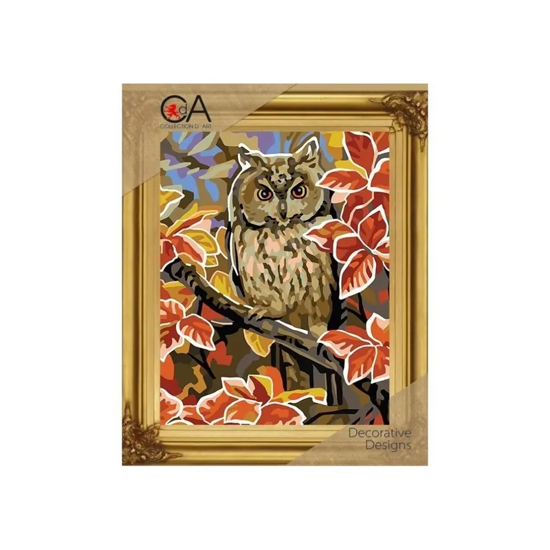 Exclusivo Kit petit point búho