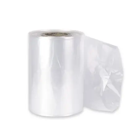 Bolsa plástico continuo tubo transparente 25 cm, G180 - Rollo 500m / 10 kg Súper Precio