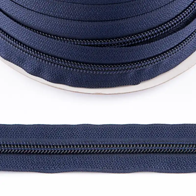 Nuevo Modelo Cremallera continua malla 5 Marino