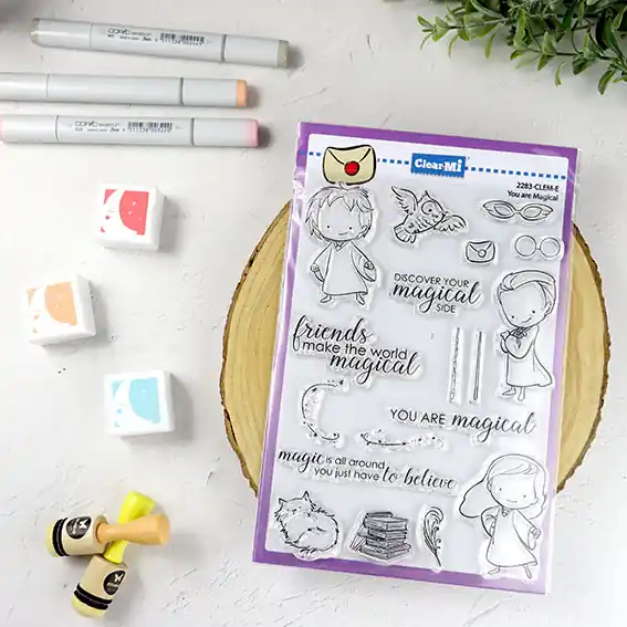 Set de sellos You are Magical de ClearMi Liquidación