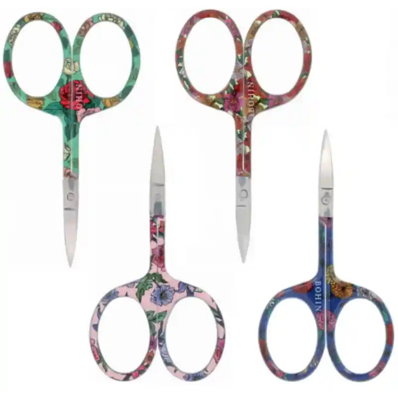 Tijera bordar Bohin Blossom 9 cm - Verde Oferta Limitada