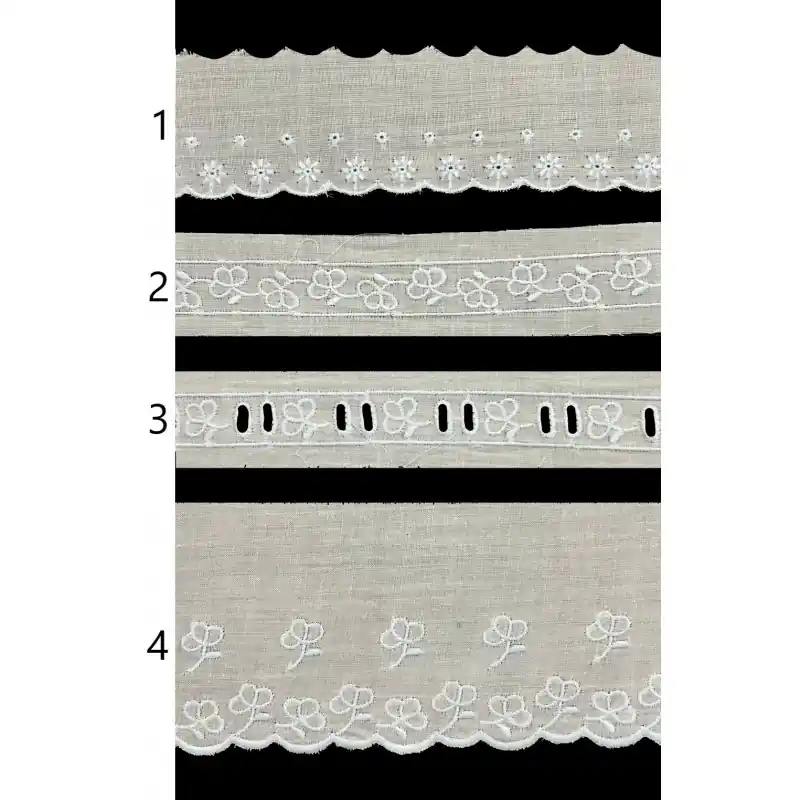 Encaje de batista azul claro PC43-3 - 1 Rebajas