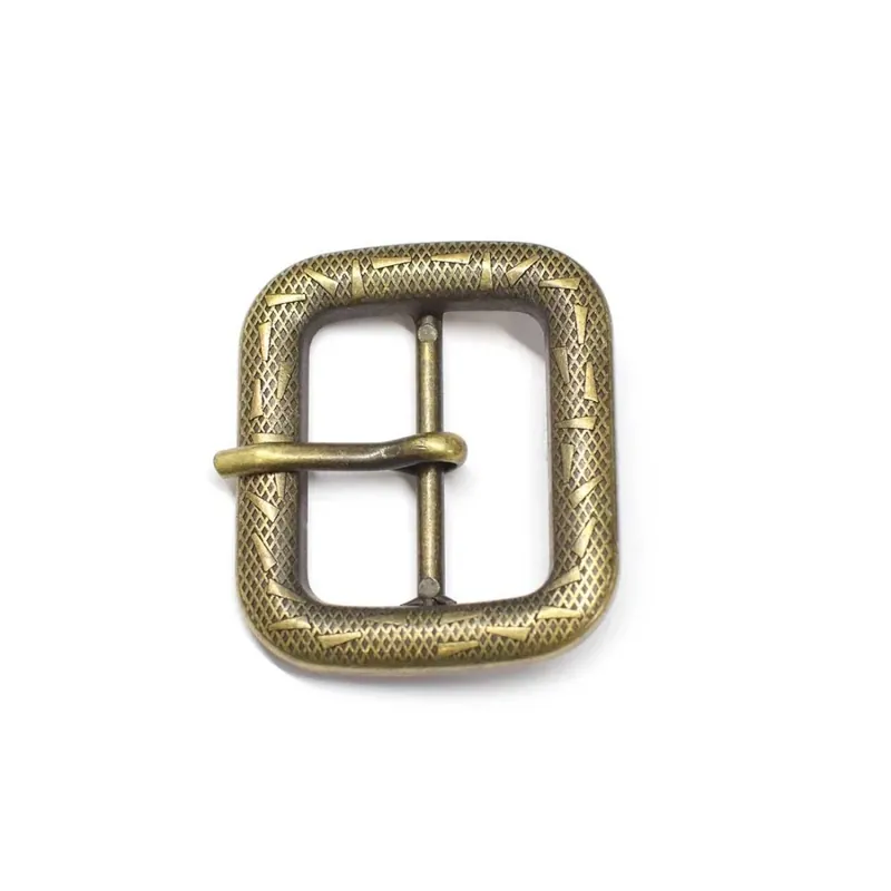 Artesanal Hebilla diseño tramado 30mm - Oro viejo