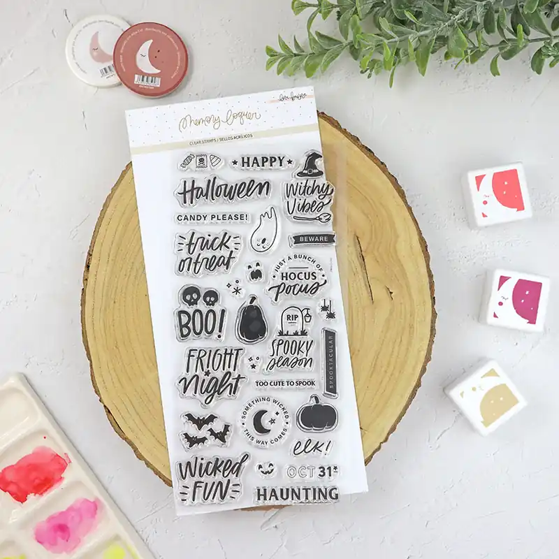 Precio Económico Set de sellos Trick or treat de Lora Bailora