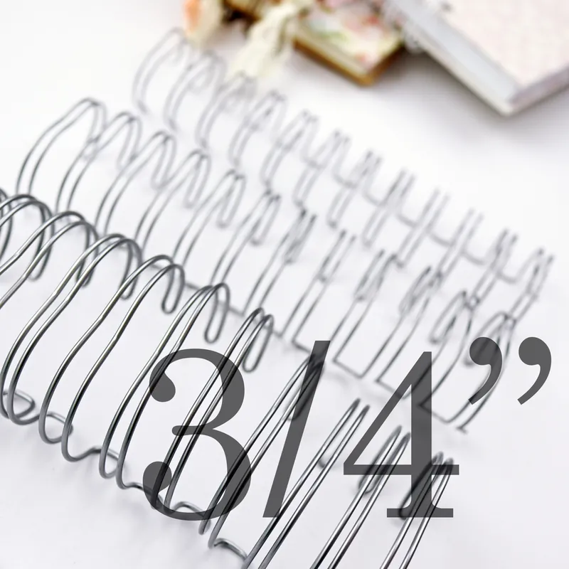 Wire-O 3/4″ Plata Marca Reconocida