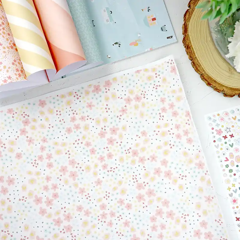 Tela de encuadernar Flores | de Mintopía Compra Hoy