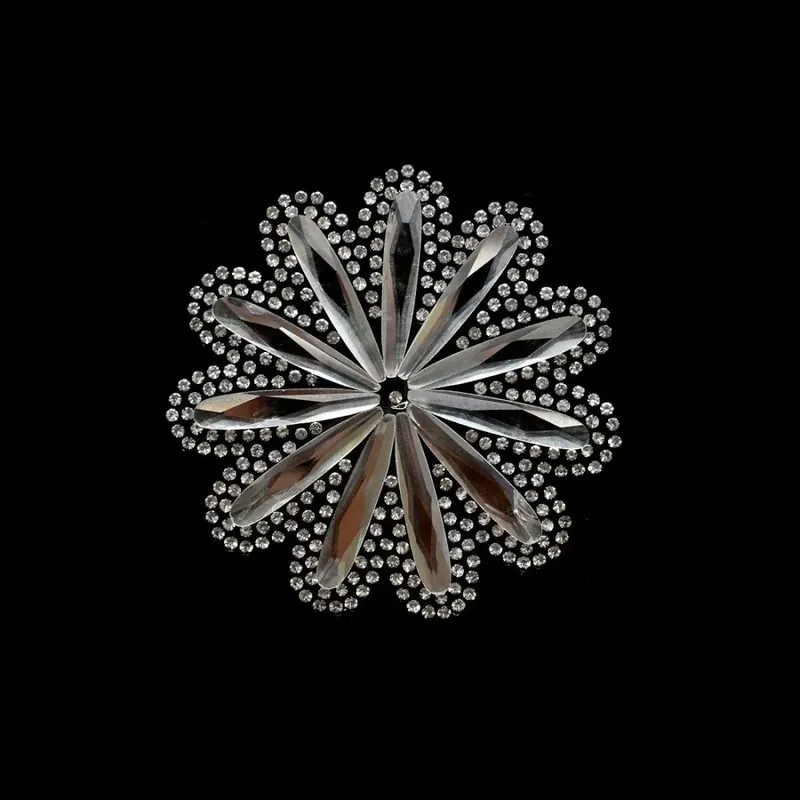 Aplicación pedrería flor Súper Precio