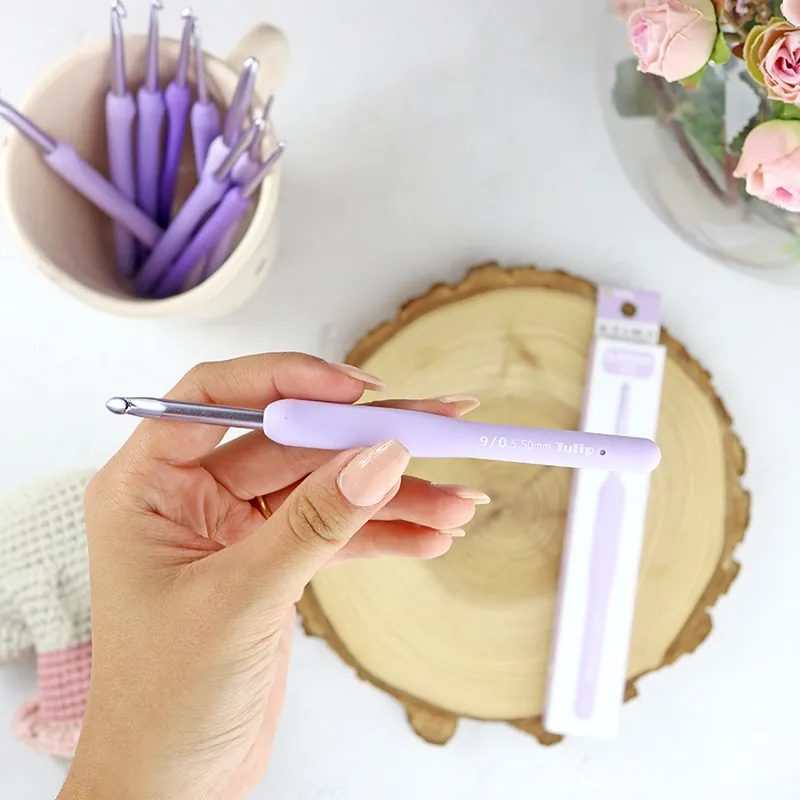 Mayoreo Ganchillo Lila 5.50 mm de Tulip