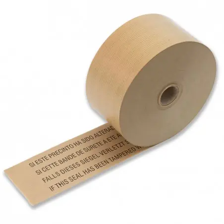 Solo Por Tiempo Limitado Precinto ecológico papel engomado anti manipulación, activado por agua, 70mm x 200m