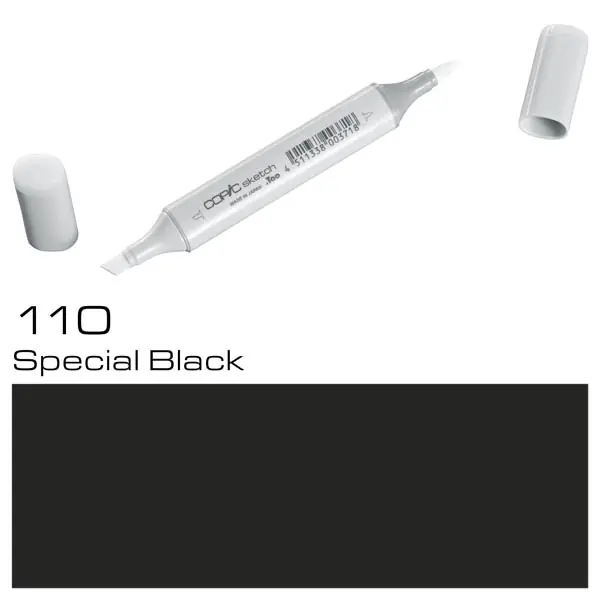 Copic Sketch 110 Special Black Alta Calidad