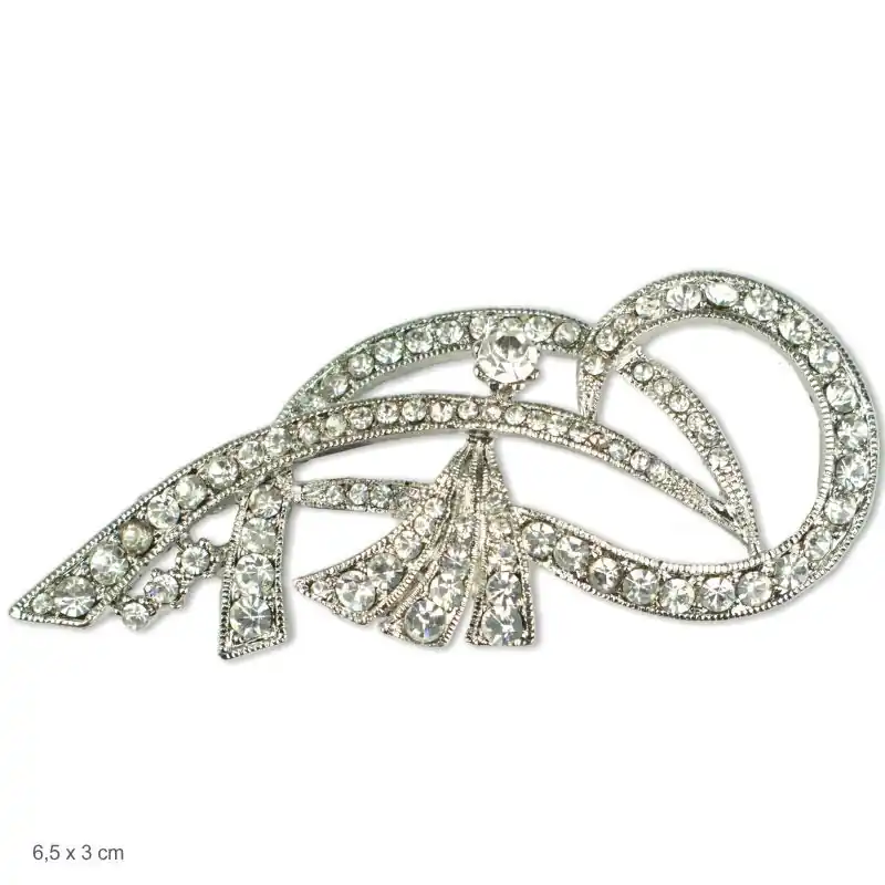 Oferta Broche de lazo brillante