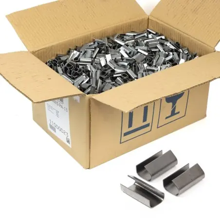 Grapa metálica unión Fleje abierta 16 mm - 3000 uds Solo Hoy