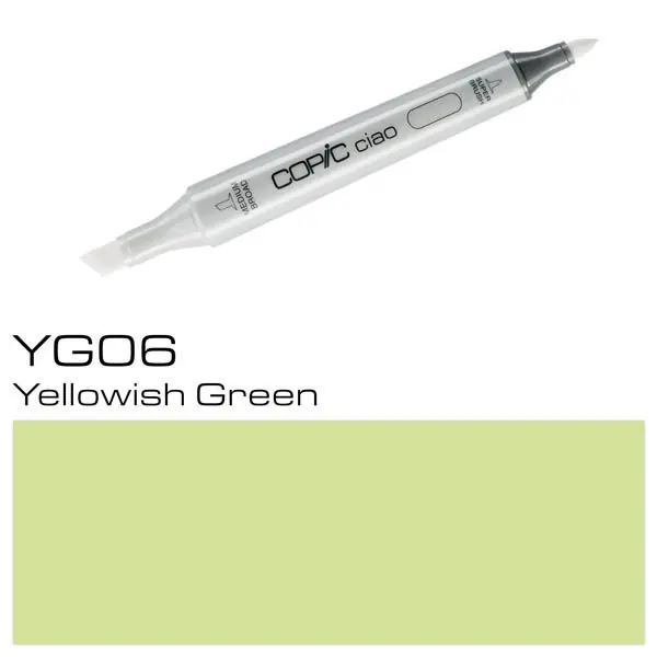 Copic Ciao YG06 Yellowish Green Solo Hoy