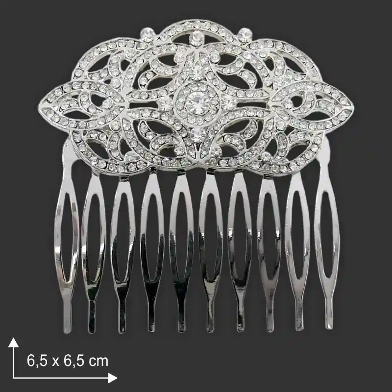 Peineta Elegancia Cristal Compra Ahora
