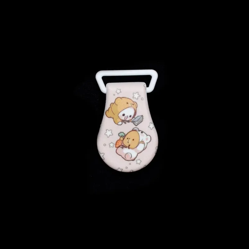 Económico Pinza para chupetero ositos