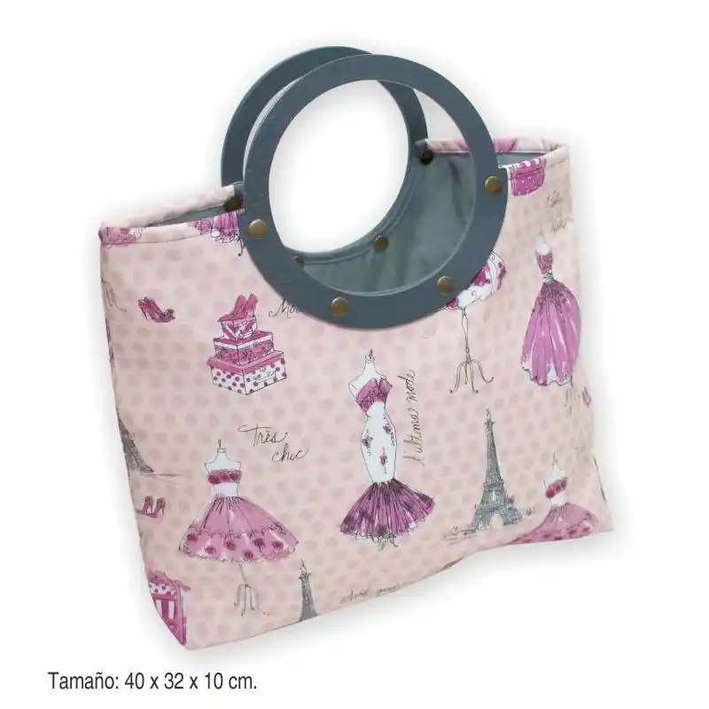 Bolso de labores con diseño parisino Ordena Ya