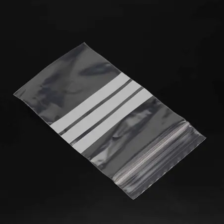 Stock Limitado Bolsa autocierre banda escritura 6x8 cm - pack 1000 uds