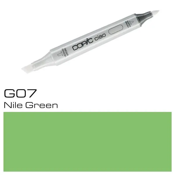 Lujoso Copic Ciao G07 Nile Green