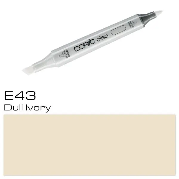 Copic Ciao E43 Dull Ivory De Moda