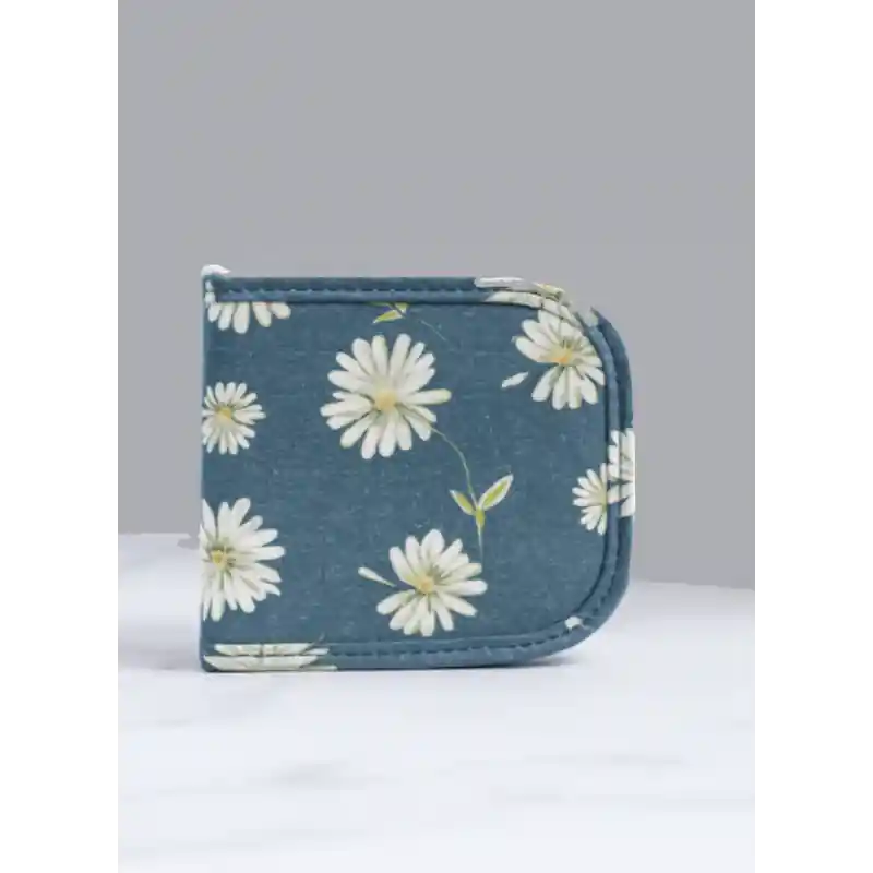 Kit de Costura Portátil con Estuche Floral Alta Calidad