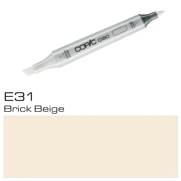 Copic Ciao E31 Brick Beige Promoción