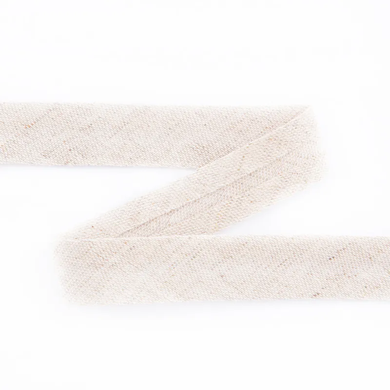 Rebajas Cinta Bies Lino Beige 18 mm