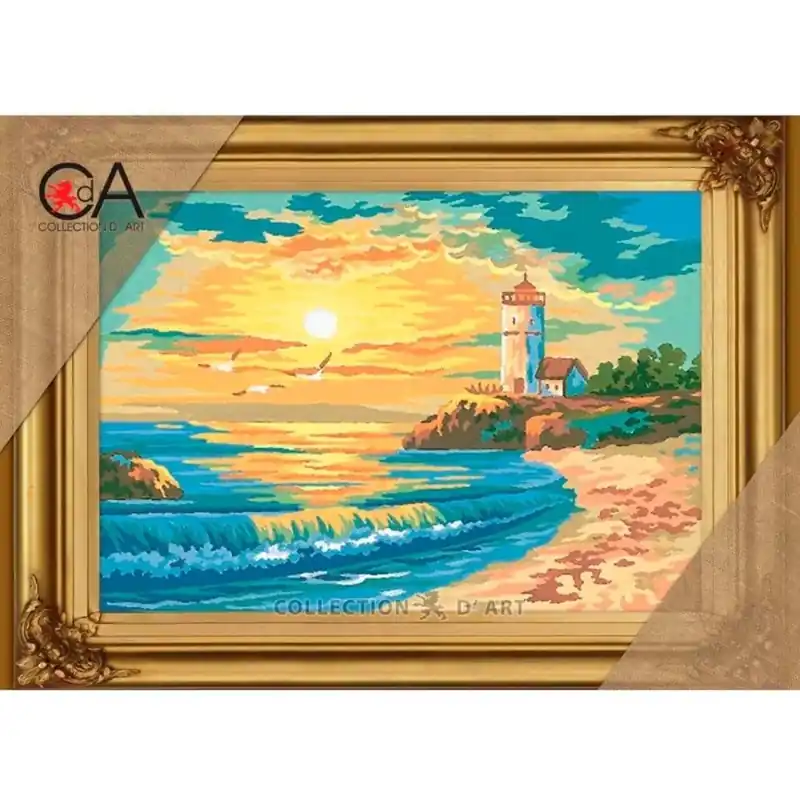 Precio Económico Kit petit point playa