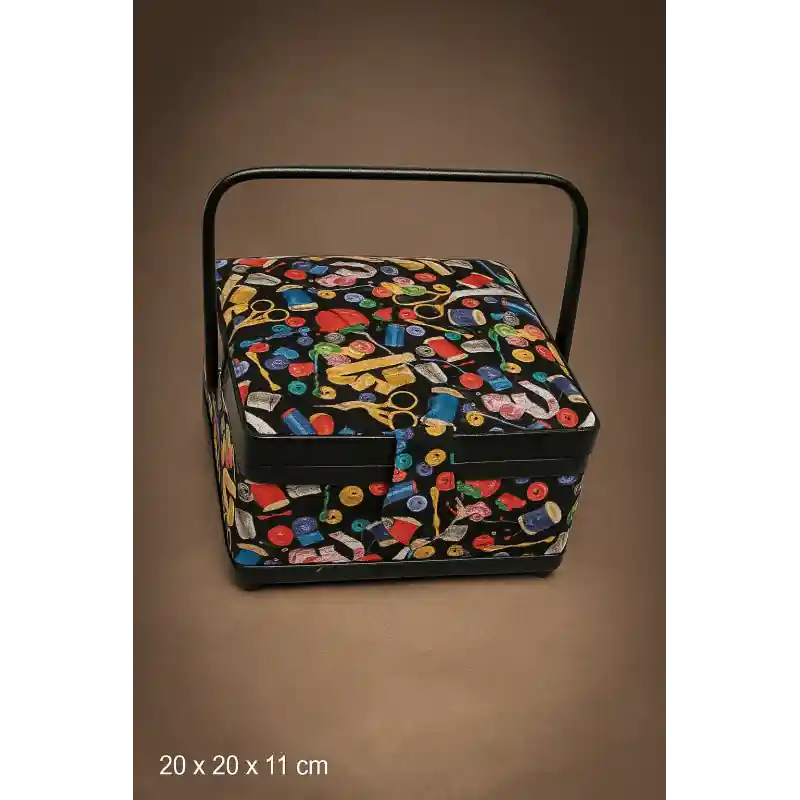 Costurero Cuadrado Nadel - Asa Rígida y Cierre de Pestaña No Te Lo Pierdas