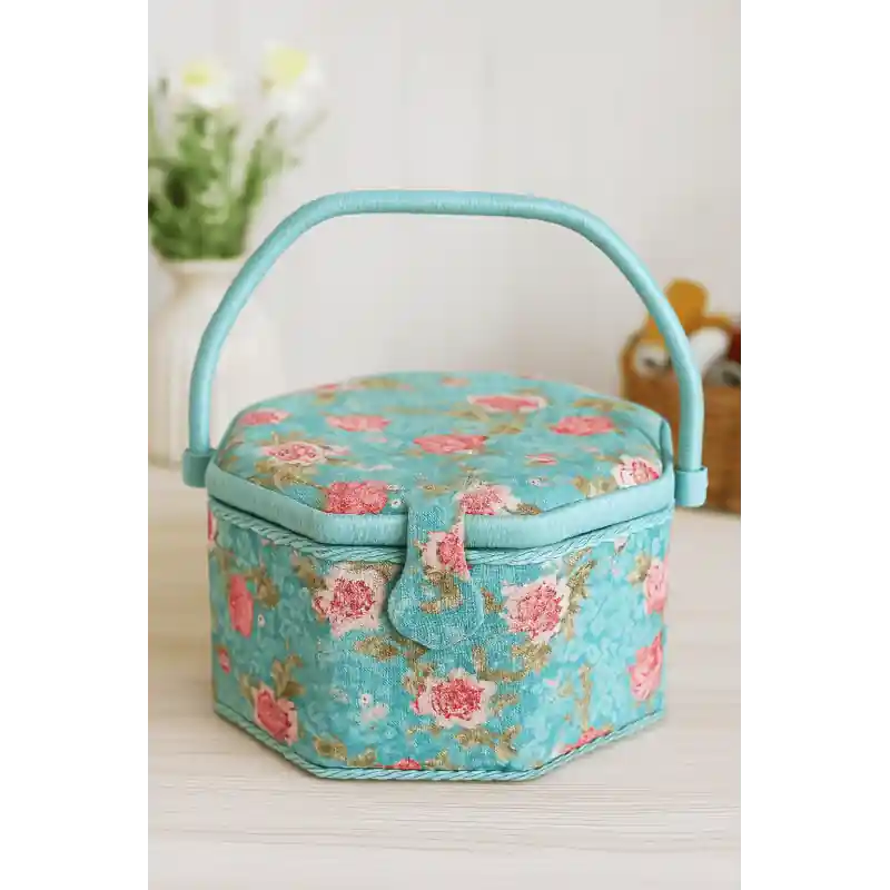 Súper Precio Costurero vintage con asas