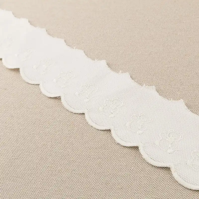 Tira de Piqué Beige 6,5cm Mejor Calidad