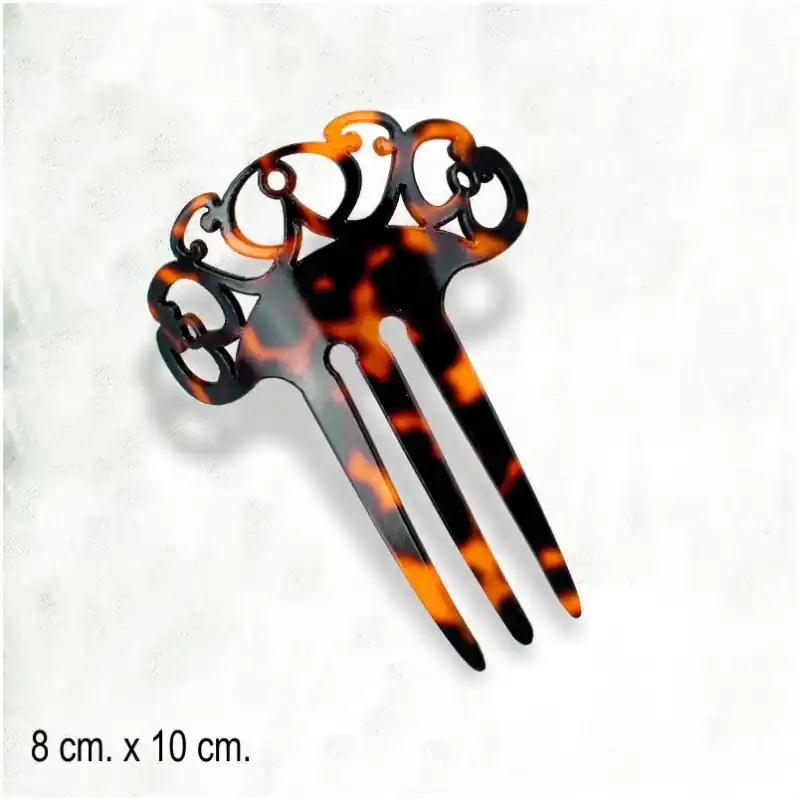 Peinecilla calada en carey Nuevo Modelo