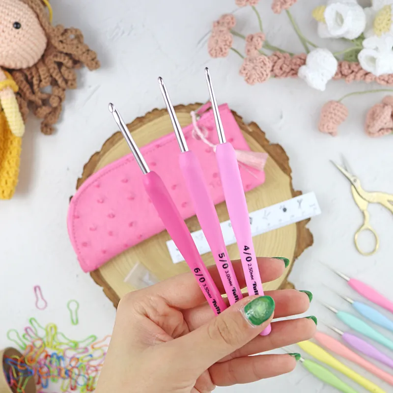 Ocasión Especial Mini estuche de ganchillos Rosa, de Tulip