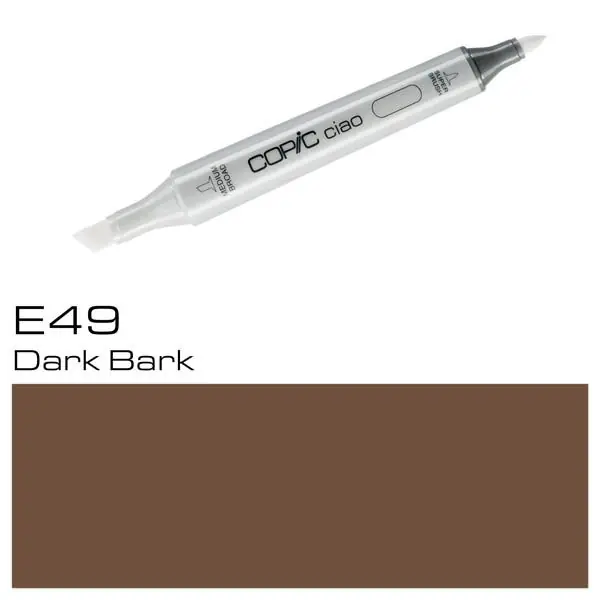 Copic Ciao E49 Dark Bark Envío Gratis