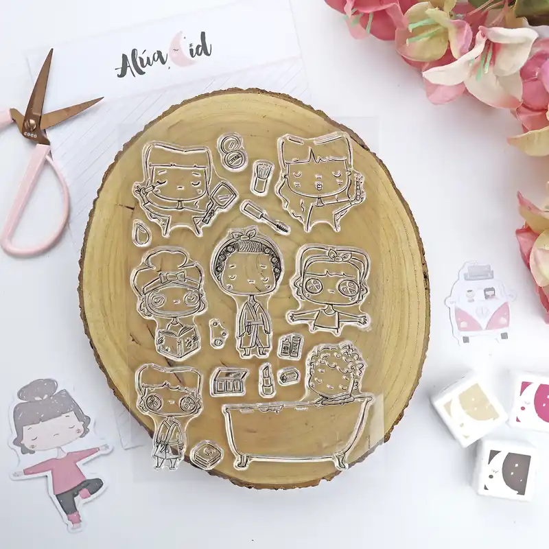 Hecho A Mano Set de sellos Me Mimo | La Sra. Lola