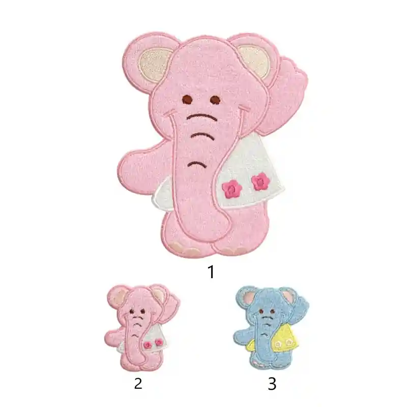 Aplique termoadhesivo para bebé elefante - 2 Precio De Oferta