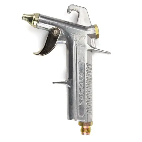 Alta Calidad Pistola sopladora aire comprimido Sagola classic S1 boquilla metálica