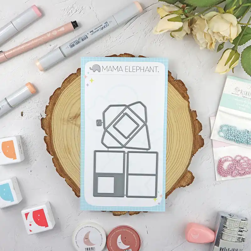 Set de troqueles Docket lil Card Envelope de Mama Elephant Gran Oferta