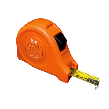 Cinta métrica flexómetro Bahco 5 metros ref. MTG-5-19 Premium