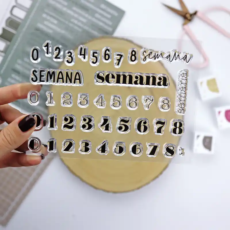 Set de sellos 52 semanas Auténtico