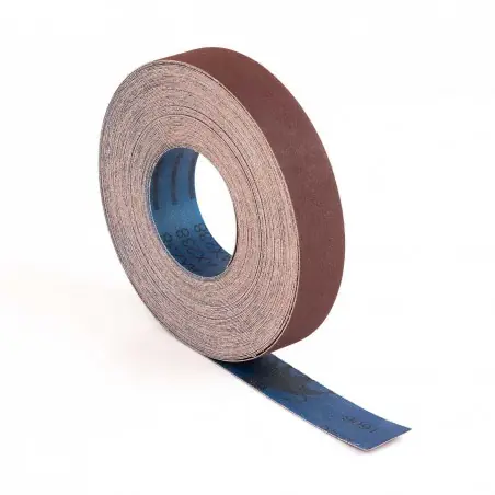 Rollo de lija tela Gr.120 33 mm x 25 m Premium