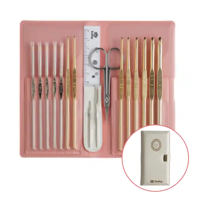 Mejor Precio Set de Ganchillos Tulip con Estuche