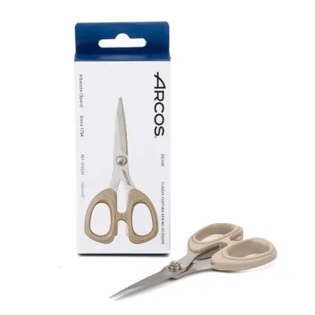 Rebajas Tijeras pequeñas para costura y cuero 135 mm ergonómicas mango plástico ABS Arcos