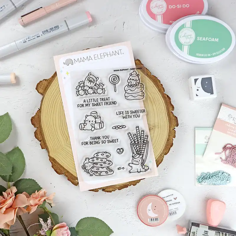 Más Vendido Set de sellos Sweet Treats de Mama Elephant