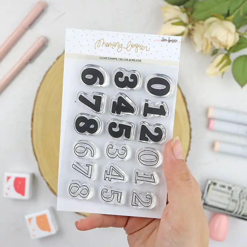 Set de sellos Mini Bold Line de Lora Bailora Favorito De Clientes